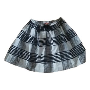 Striped skirt w/pockets